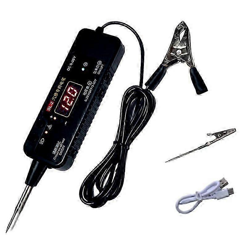 LED Signal Testing Pen & Circuit Tester for Vehicle Pulse Sensor - Multimeter Probe Tool for Voltage Detection