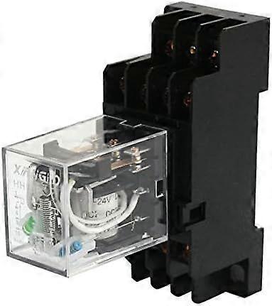Product Name : Electromagnetic Relay w Socket;Relay Model No. : HH54P;Socket Model No. : PYF14A;Coil Voltage : DC 24V