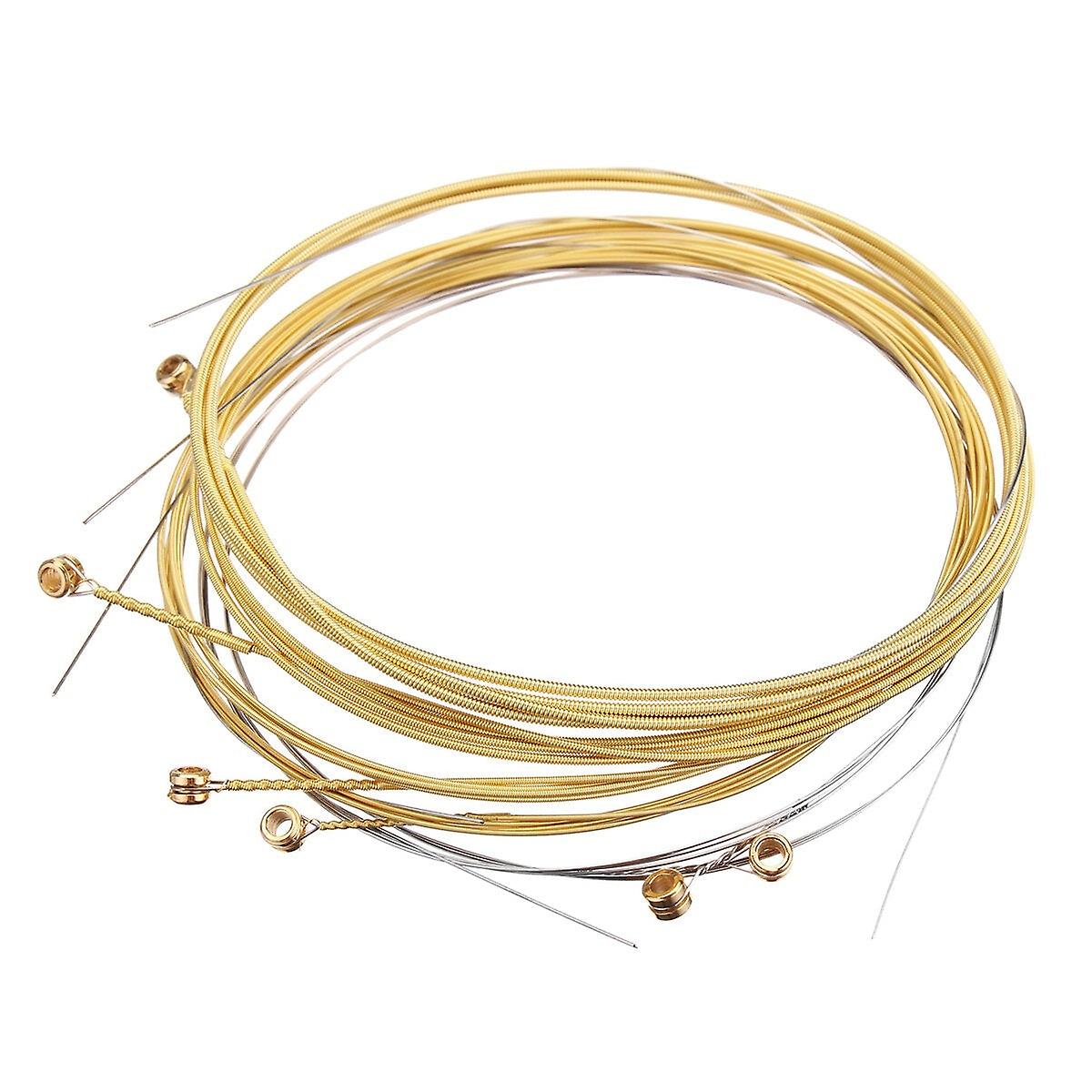 3 Set 18 Pcs Brass Acoustic Guitar String For Guitar Players