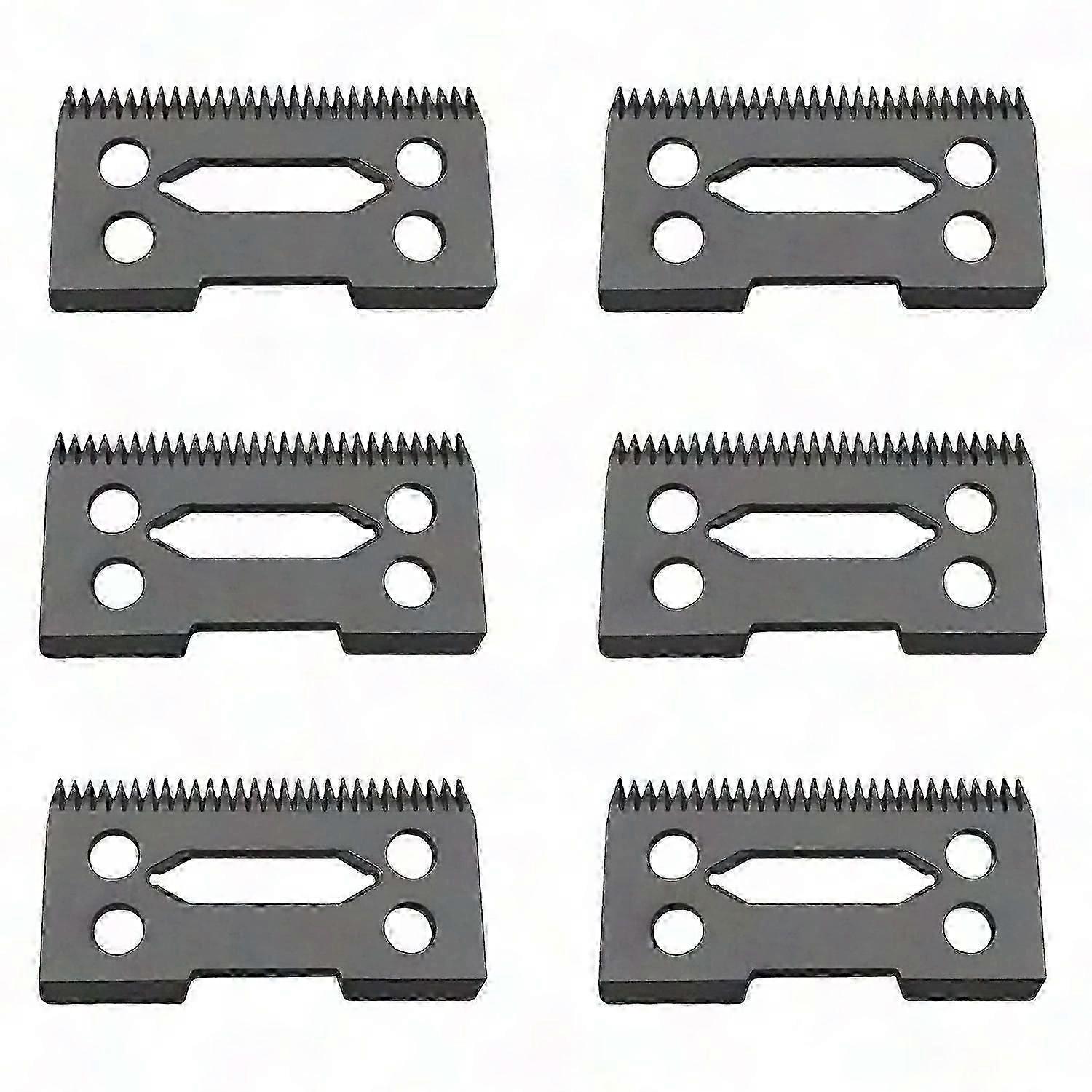 6 Pcs Ceramic Clipper Blades 28 Teeth Replacement