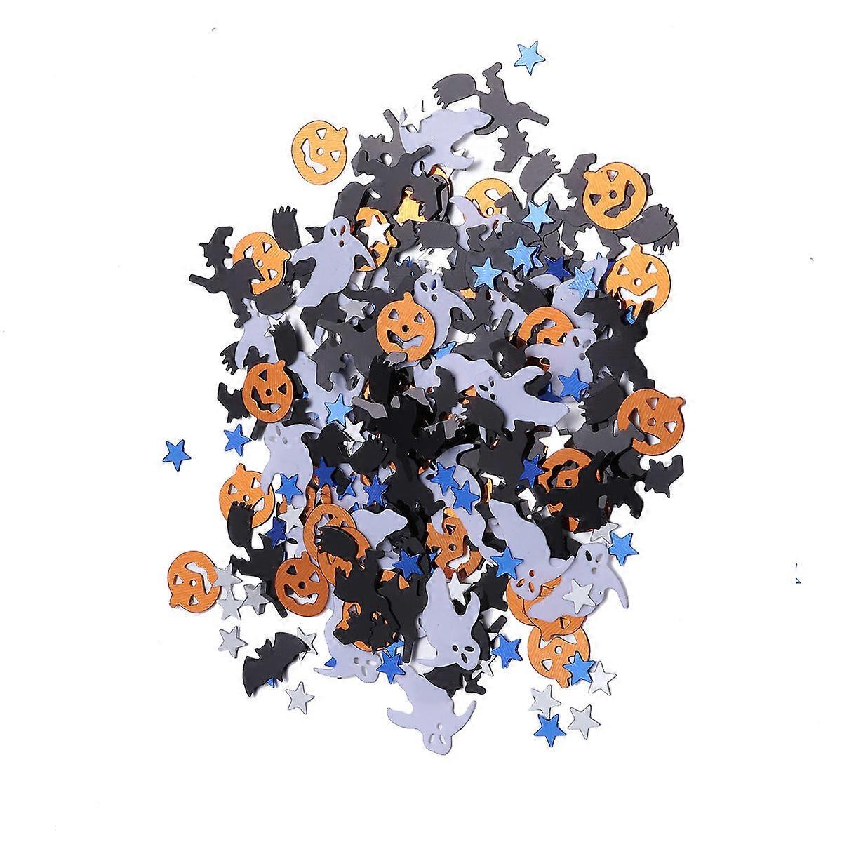 Confetti Halloween Theme Table Confetti Assorted Pattern Pumpkin Bat Witch Decor 2Pack