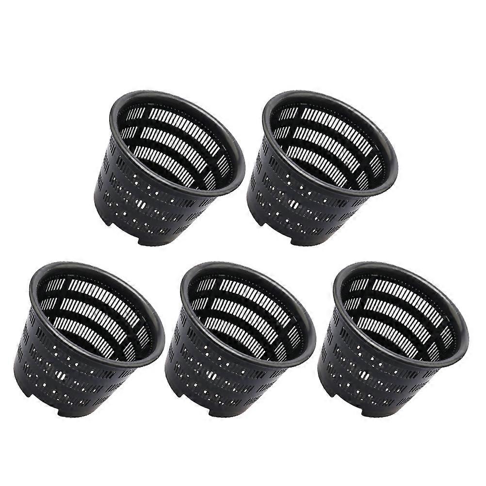 Planter Nursery Pots Space-Saving Long-Term Use 16.7X12CM 5Pcs