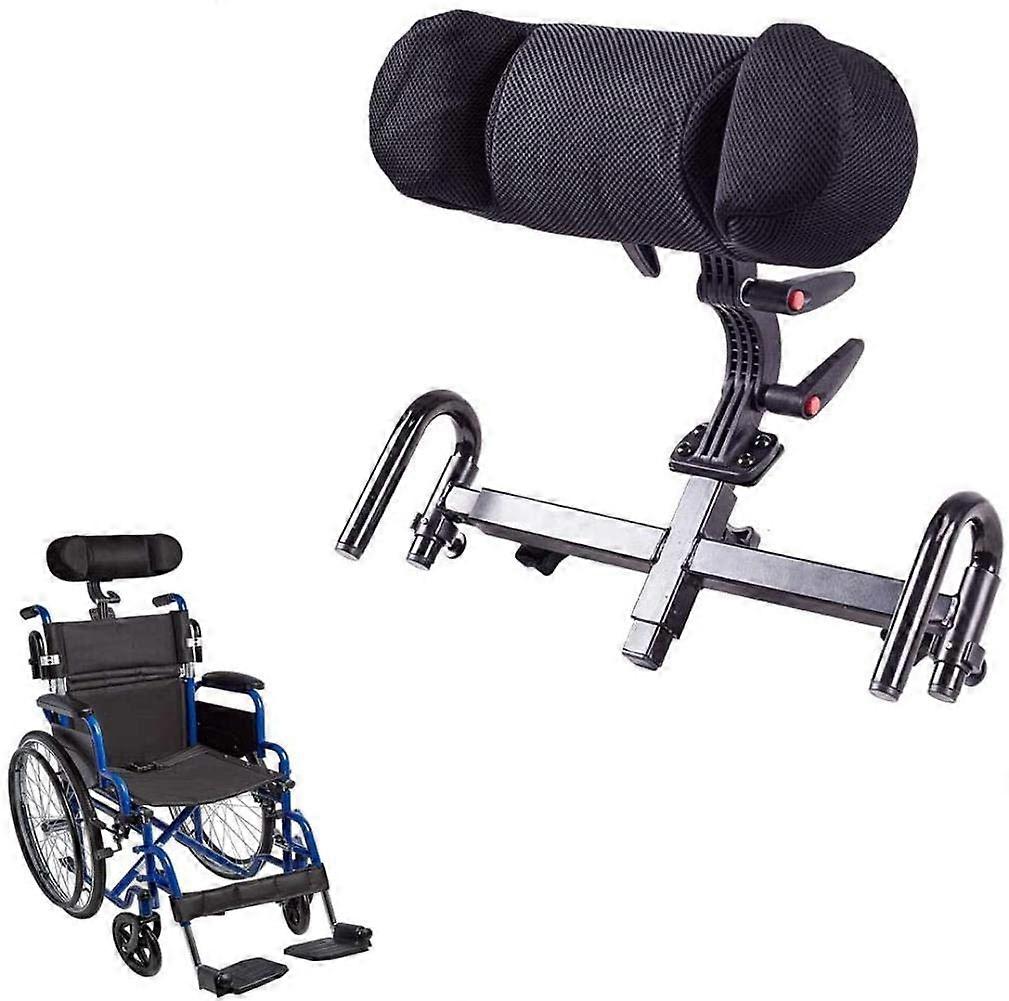 Neck Pillow Headrest Pillow, Universal Headrest for Wheelchairs Adjustable Neck Support for Wheelchairs, Mobile Commode and Travel Chairs