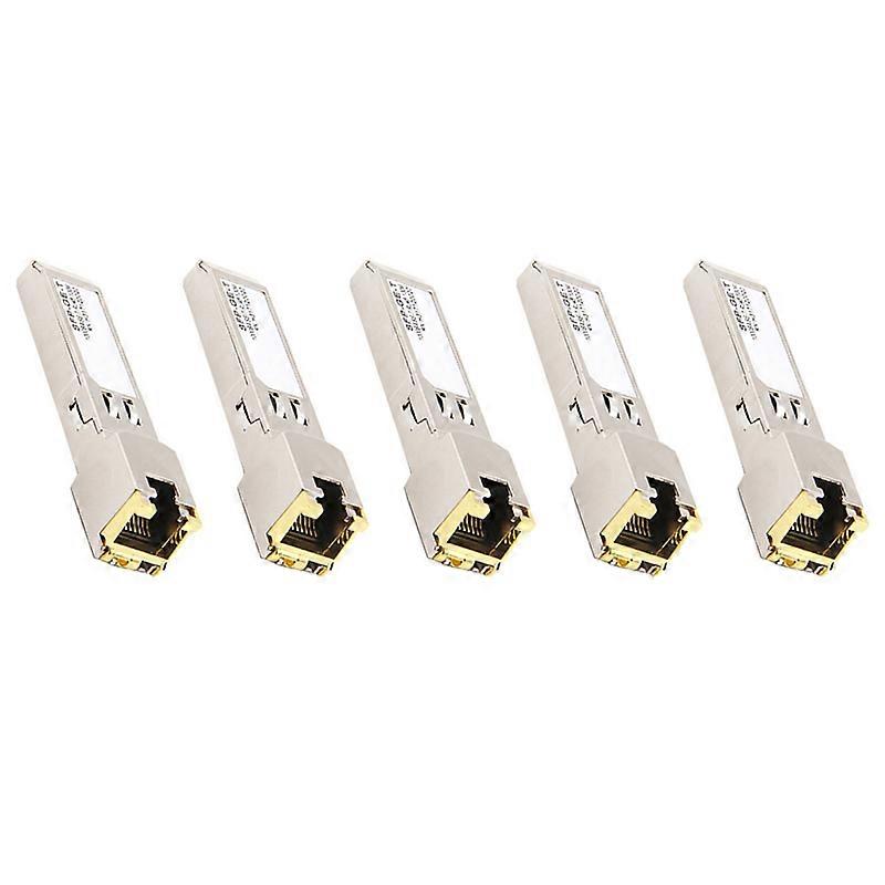SFP Module RJ45 Switch Gbic 10/100/1000 Connector SFP Copper RJ45 SFP Module Gigabit Ethernet Port 5