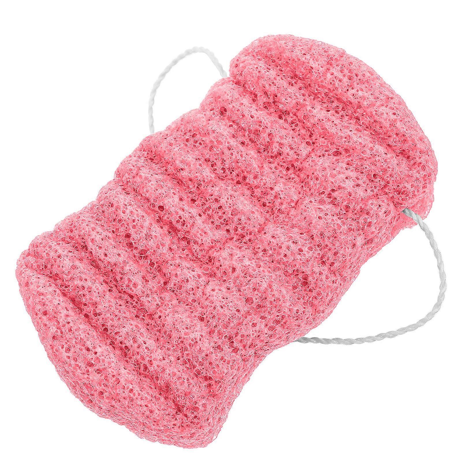 Bath Scrubber Sponge Body Brushes For Kids Adults Red 1Pcs