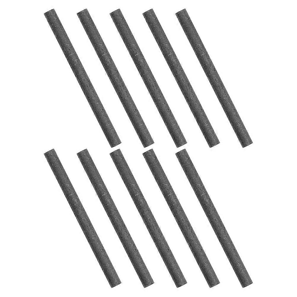 Graphite Wand Practical Conductive Sticks For Educational Equipment Laboratory Use Grey 9.00X0.80X0.80CM 10Pcs
