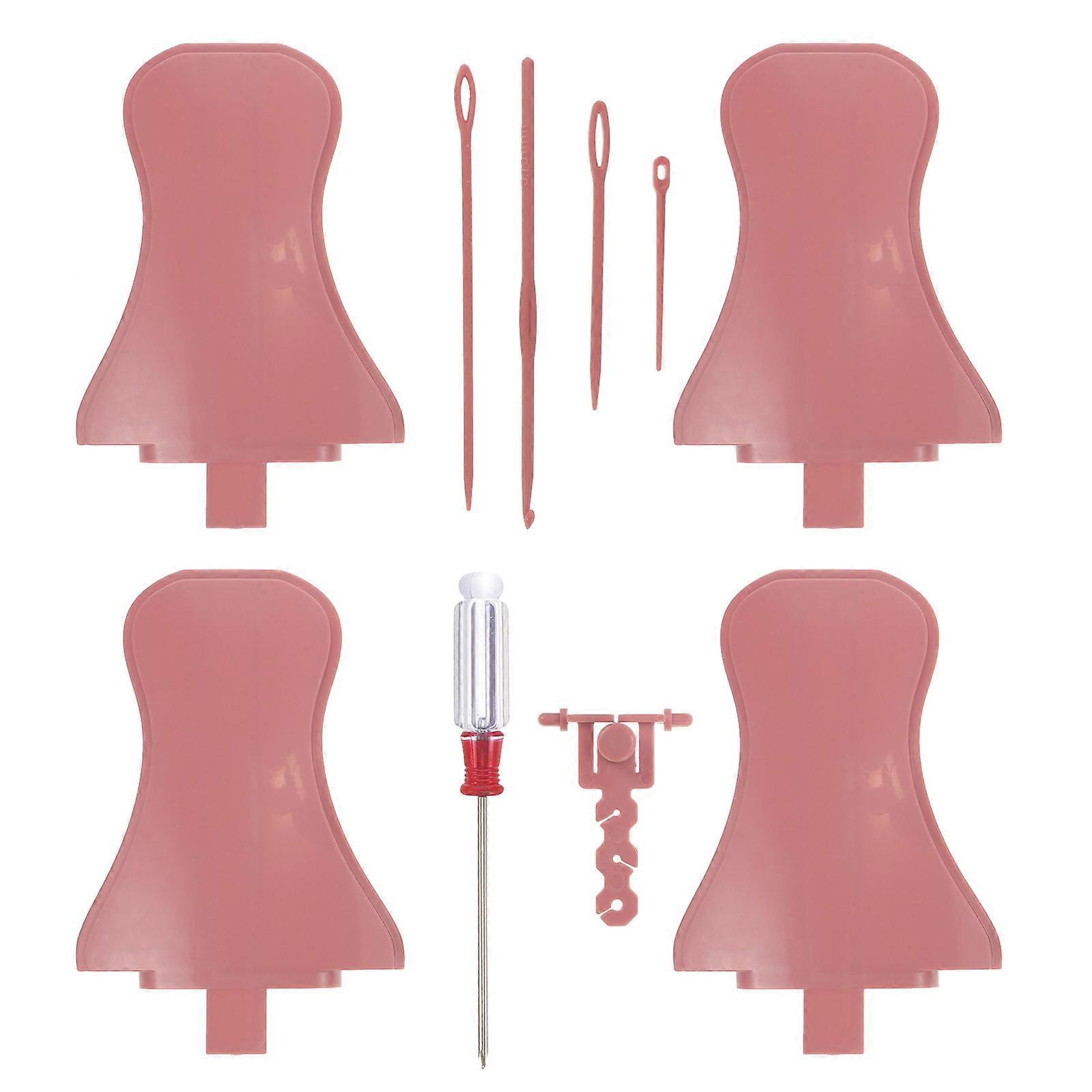 Diy Knitting Tools Set Knitting Machine Supplies Kit Travel Use Multi Color Practical 1 Set