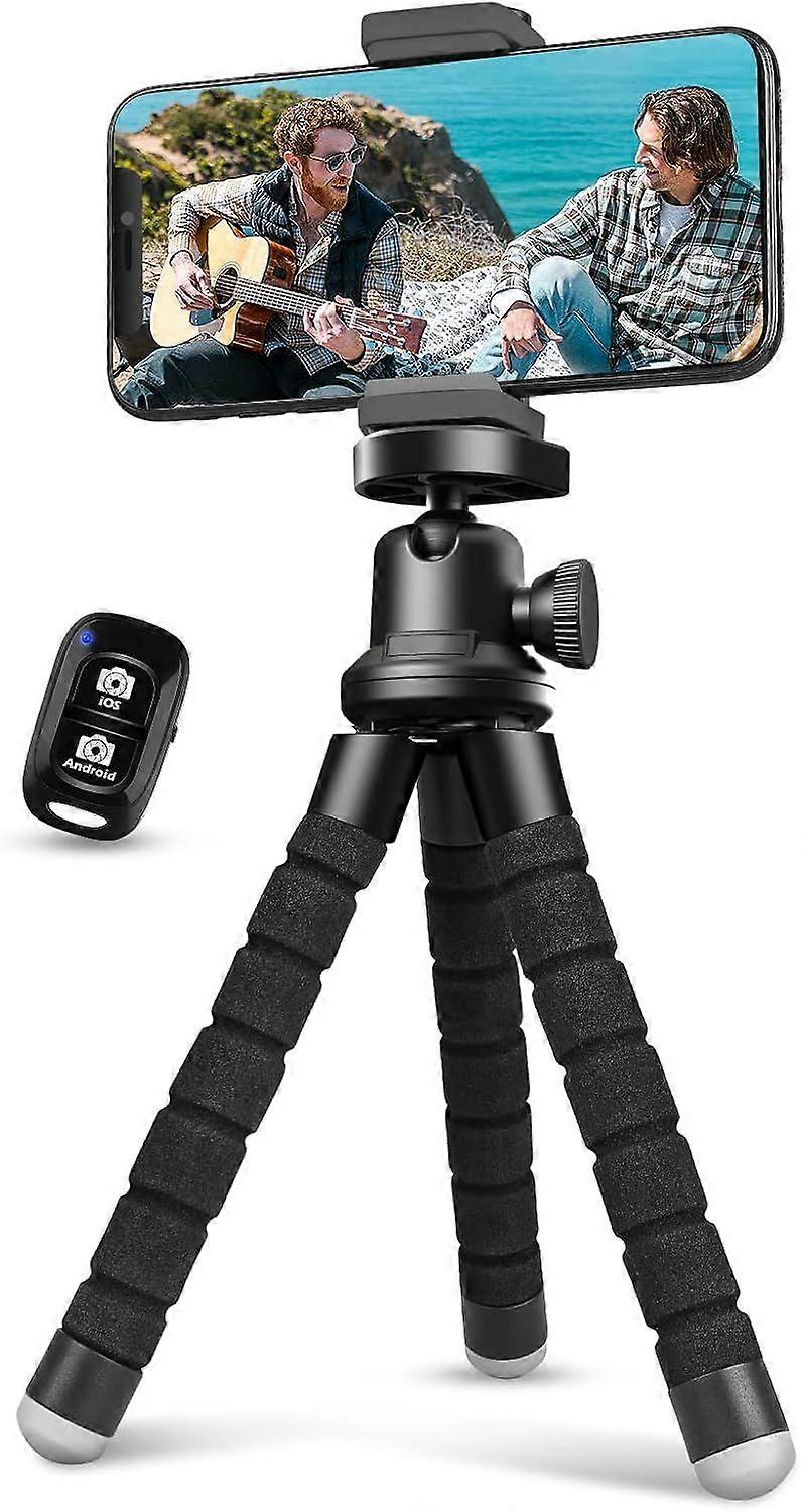 Aureday Mobile Tripod, Flexible Tripod for iPhone and Android Phones with