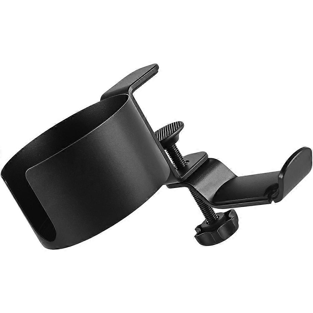 Adjustable Desk Cup Holder & Headset Hanger Multi Function Clamp for Gaming Headphones – Fits Most Desktops, Easy to Install, Stylish and Stable