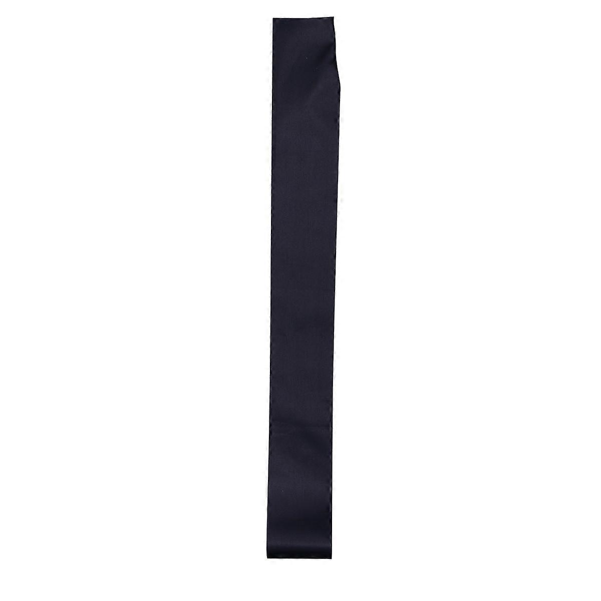 Black Satin Sash for Party Decoration DIY Accessory Blank Sash 6 Pieces One Size Fits Most