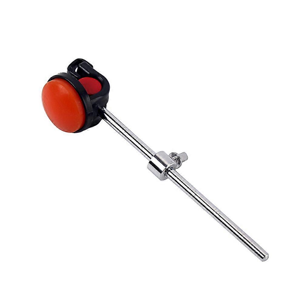with Silicone Head for Drum Set Kit Parts Accessories Red