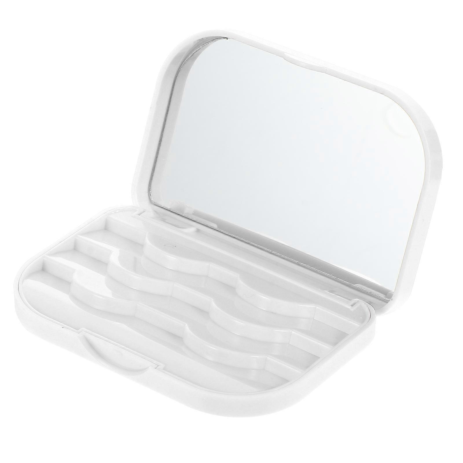 Eyelash Case Organizer For Women Designed For Valentine's Day In Rectangular Shape Offering Eyelash Protection 1Set