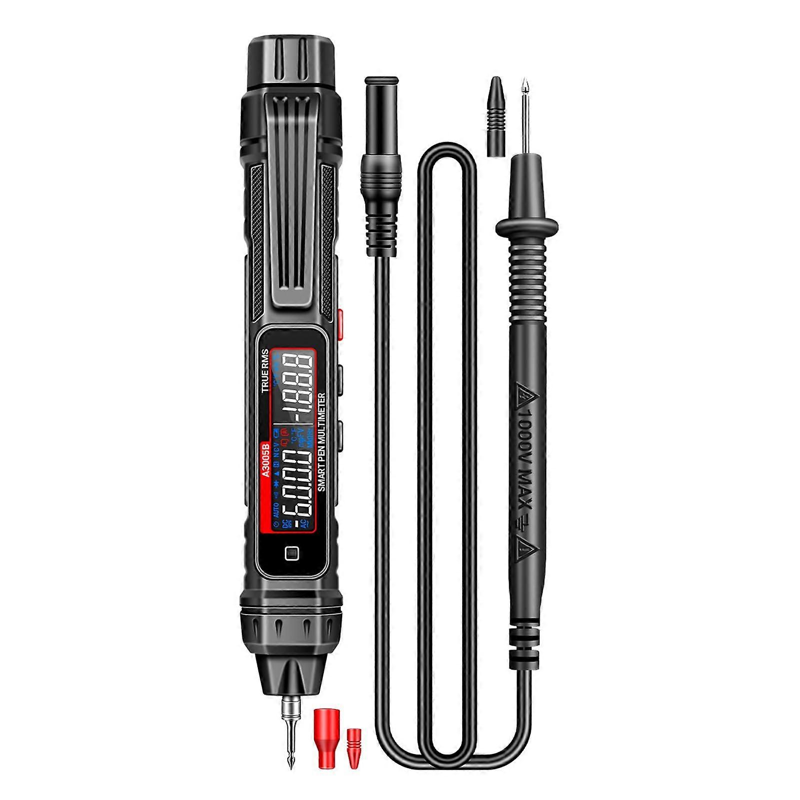 Digital Intelligent NonContact Voltage Tester for Electricians (A3005B Standard)
