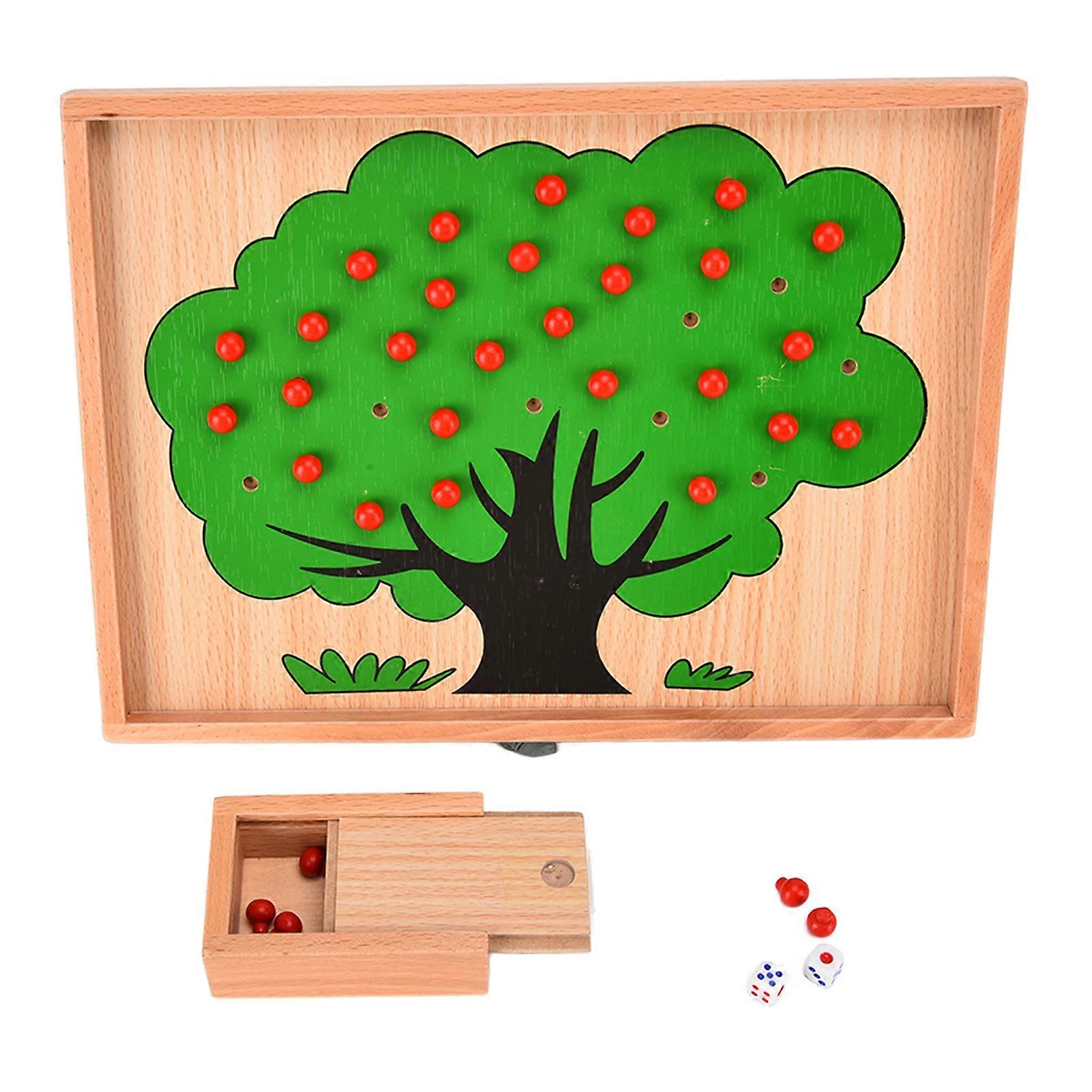 Tree Counting Math Toy Kids Wooden Tree Toys Math Educational Learning Toys