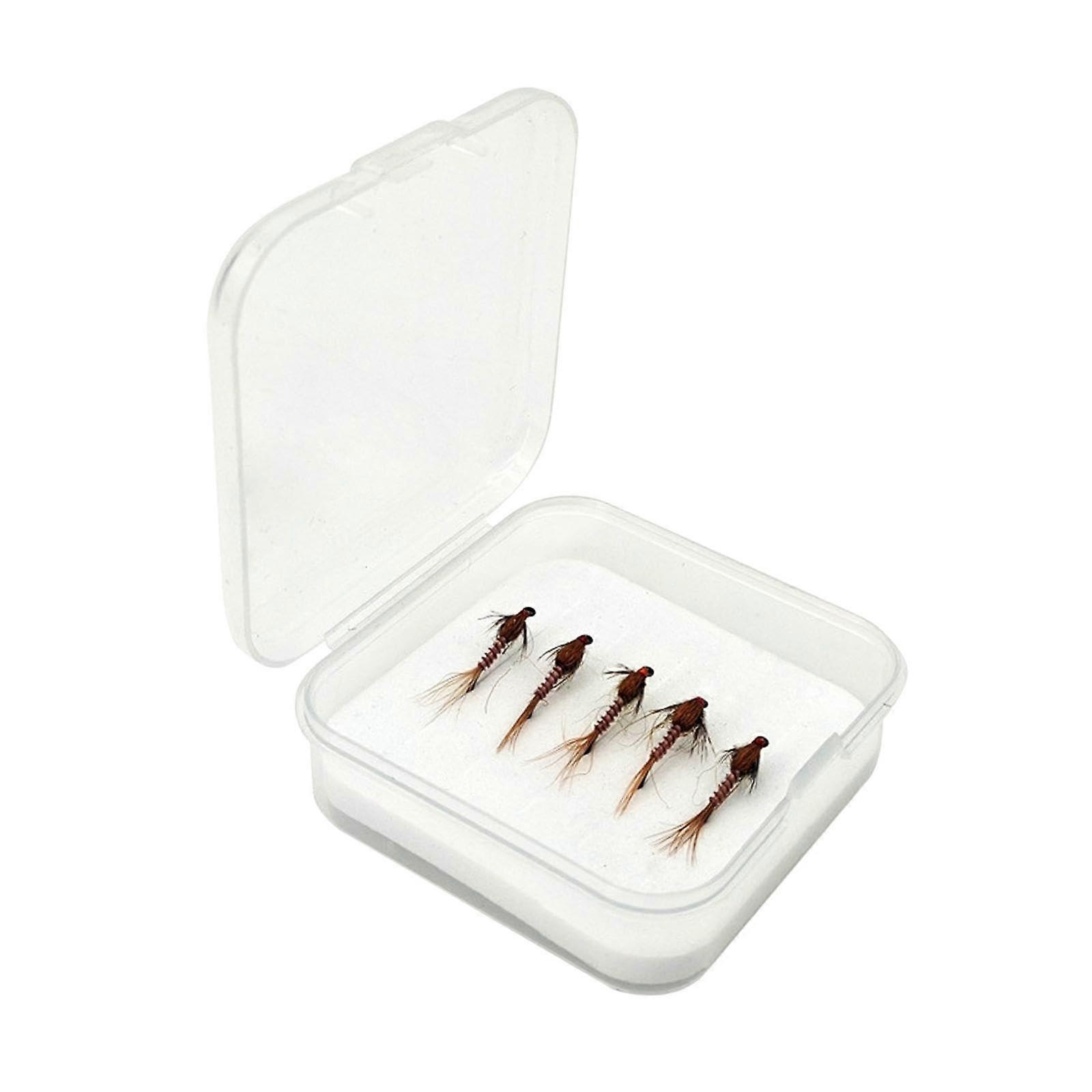 5X realistic fly fishing lures artificial fishing lures lightweight tools fly simulation bait with hooks for saltwater gifts