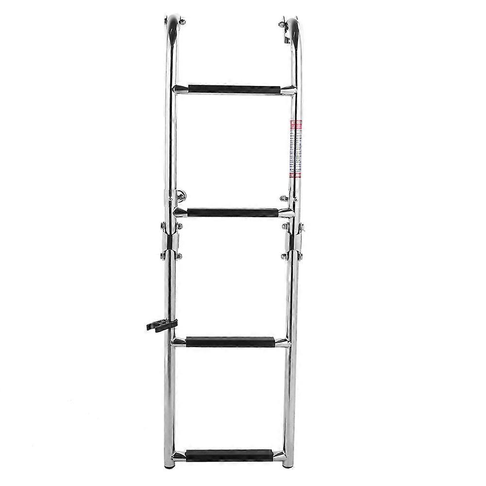 pontoon ladder stainless steel telescopic folding 4 step