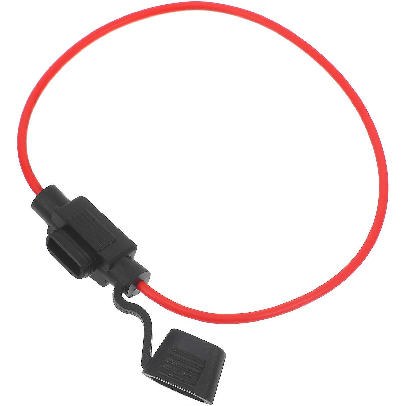 Fuse Holder with Enhanced Stability for Car Use Made of PVC Copper Multi Color 18AW Distribution Block