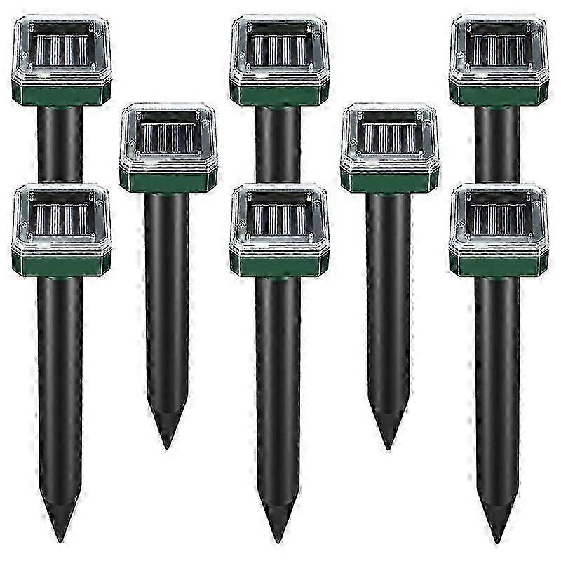 8 팩 태양열 뱀 구충제 야외용, 초음파 뱀 구충제, 태양 뱀 구충제