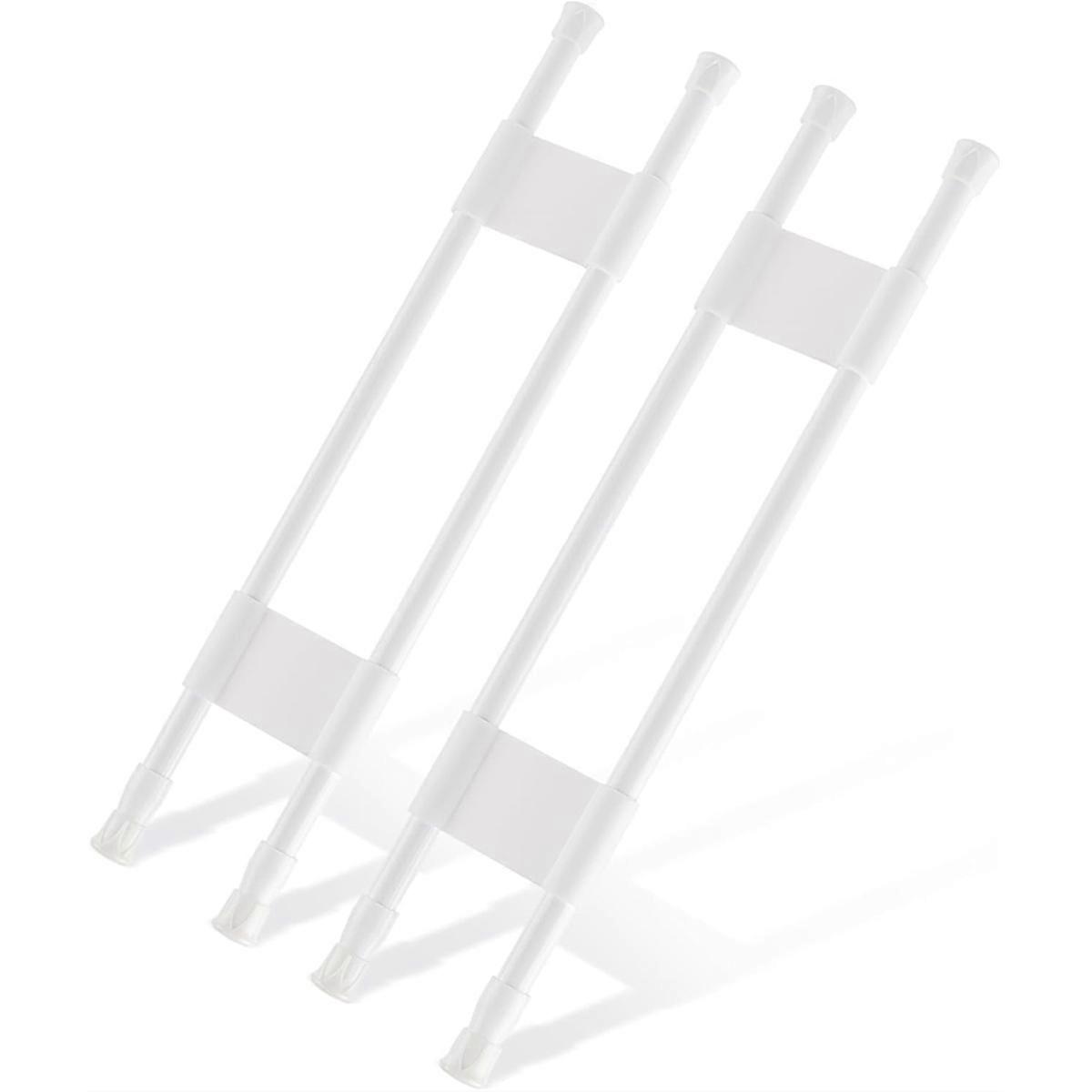 2 pcs Double RV Refrigerator Bars, RV Tension Rods