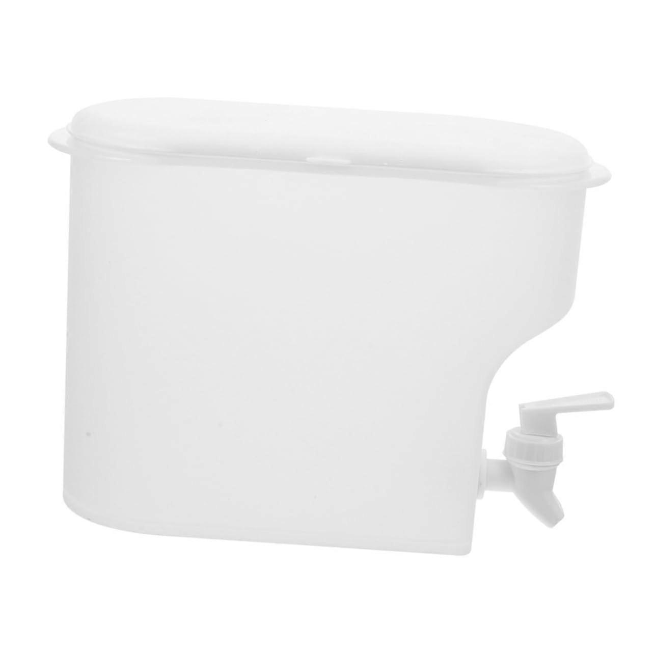 Plastic Drink Dispenser with Spout for Drinks, Tea and Large Fridge Container for Family Celebrations and Daily Use