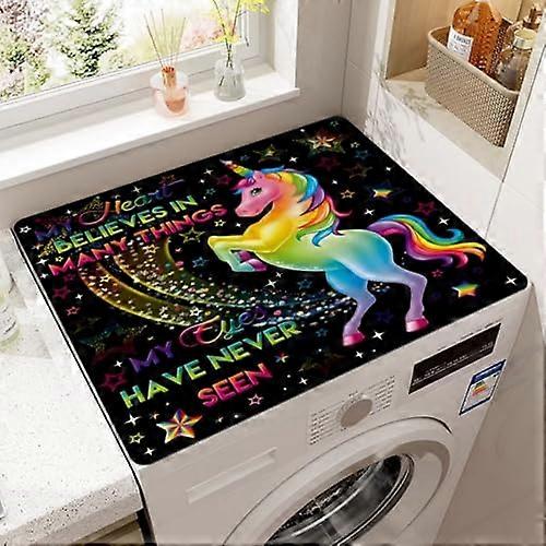 Dustproof Mat, Washing Machine Dryer Fridge Microwave Covers, Drying Mat Kitchen, Coffee Table Mat, Absorbent Tablecloth, Bathroom Rugs