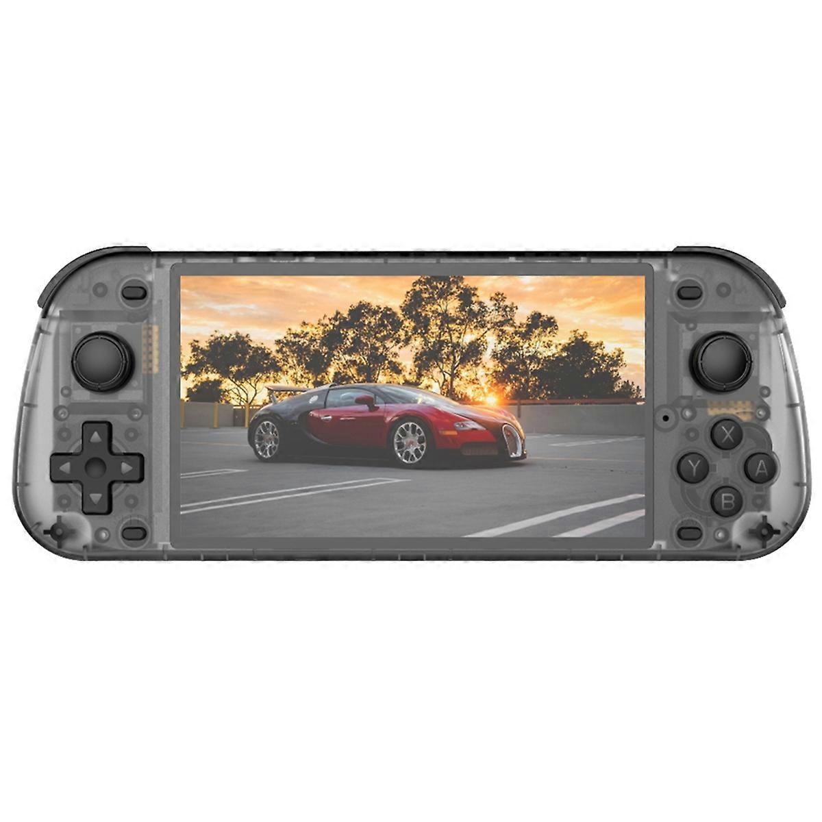 R50S Retro Handheld Game Console 15000 64GB Linux Systeem 5.1inch IPS Scherm Dual Player Online Gaming Console Blauw