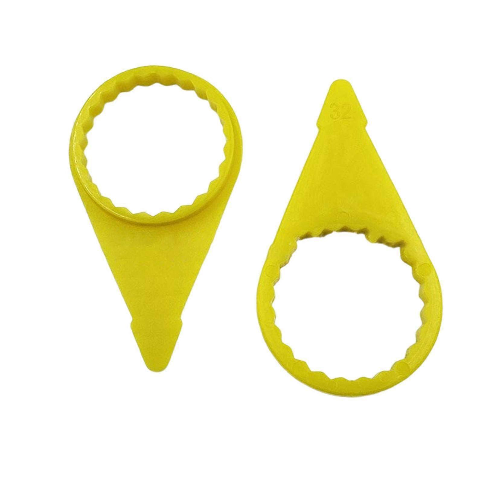 Loose Wheel Nut Indicators for Trucks, Pack of 200 Yellow Universal Wheel Nut Replacement Safety Indicators for Vehicle Maintenance