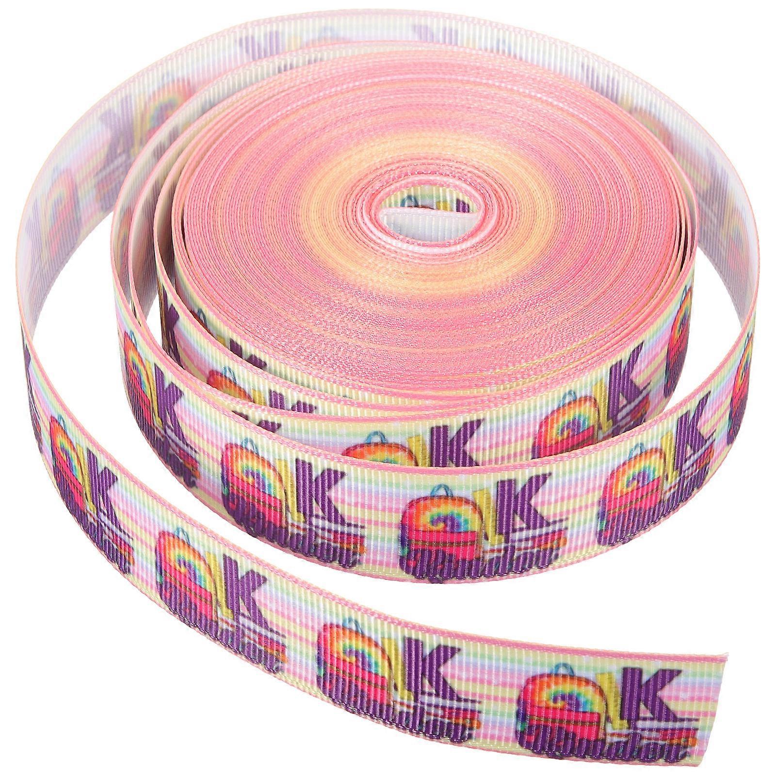 Elegant Style Ribbons Handmade Ribbons Assorted Color 900x2.5cm Festivals 1 Roll