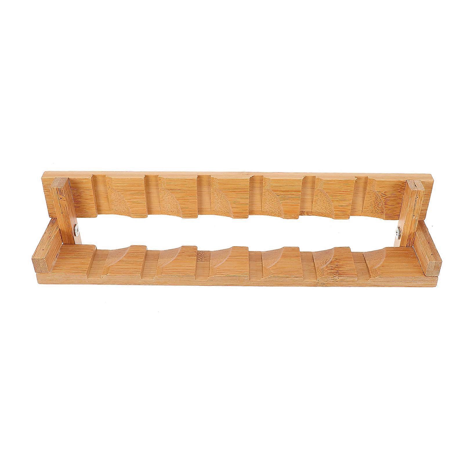 Bamboo Service Tray for Storage Use Brown Premium Small Size Tea Platter 1Pc