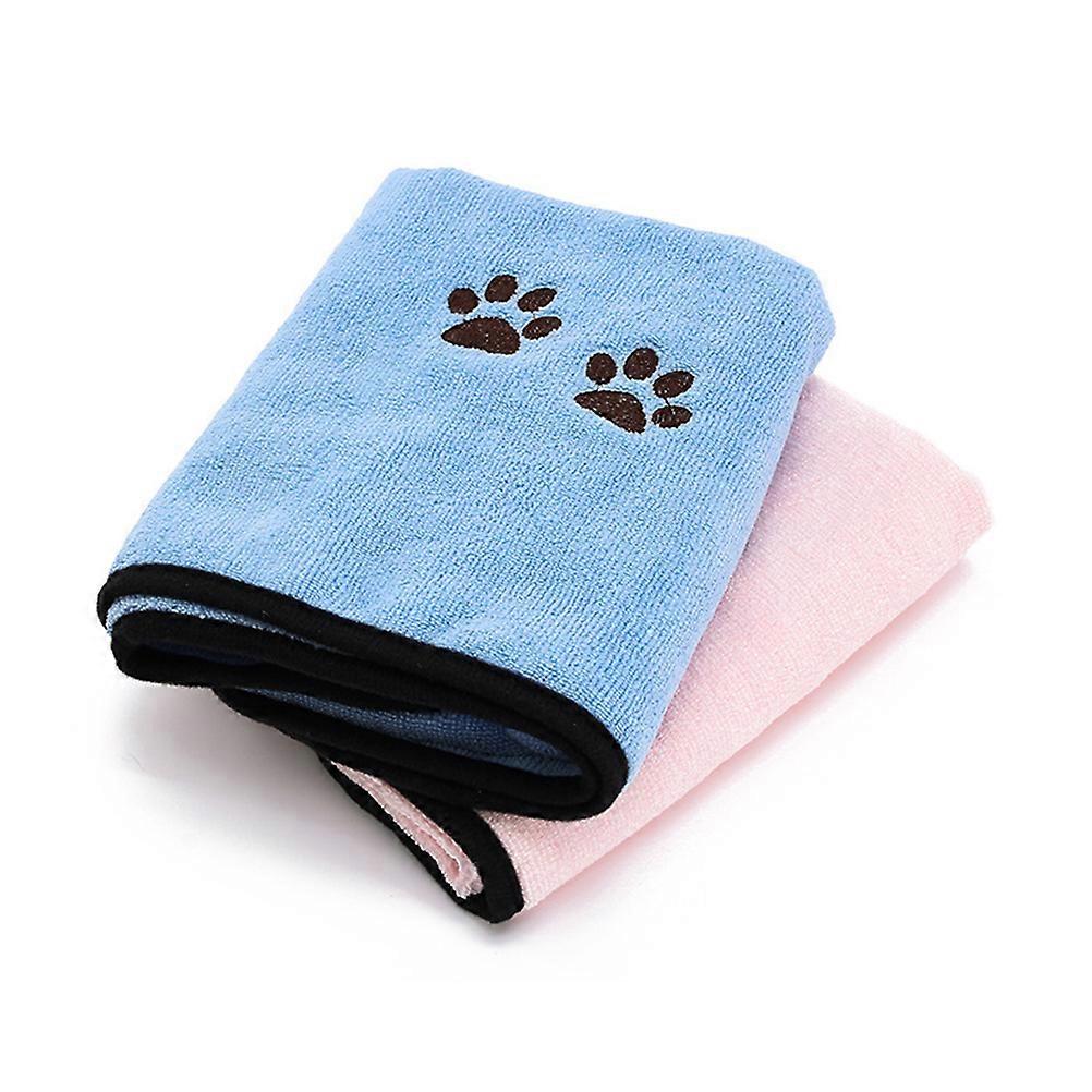 Quick Drying Cat Towel Multi-function 50x90cm Assorted Color For Bathing 2Pcs