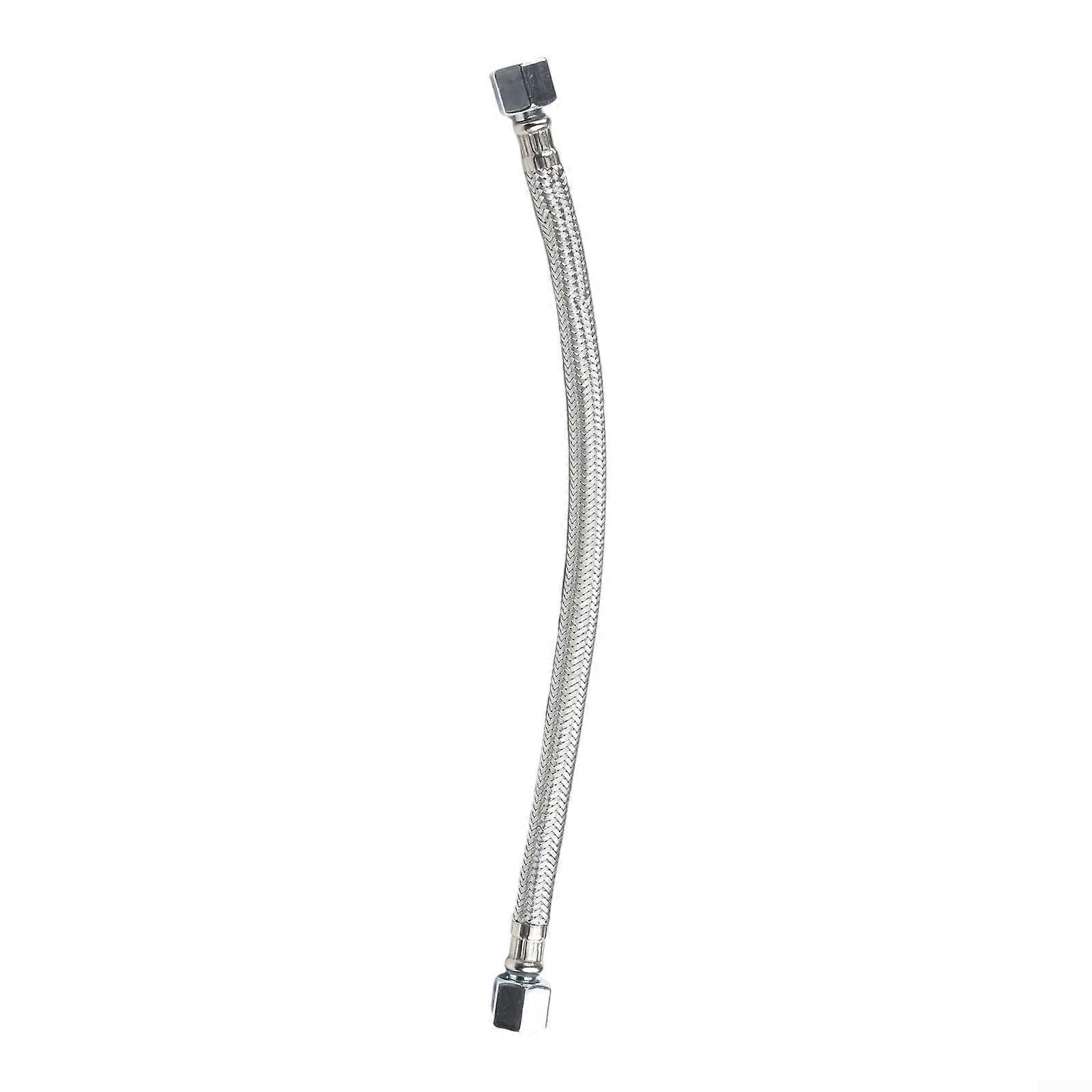 Air Compressor Accessory Stainless Steel Intake Hose, 400 mm Length, M19 Connector, Durable and Corrosion-Resistant