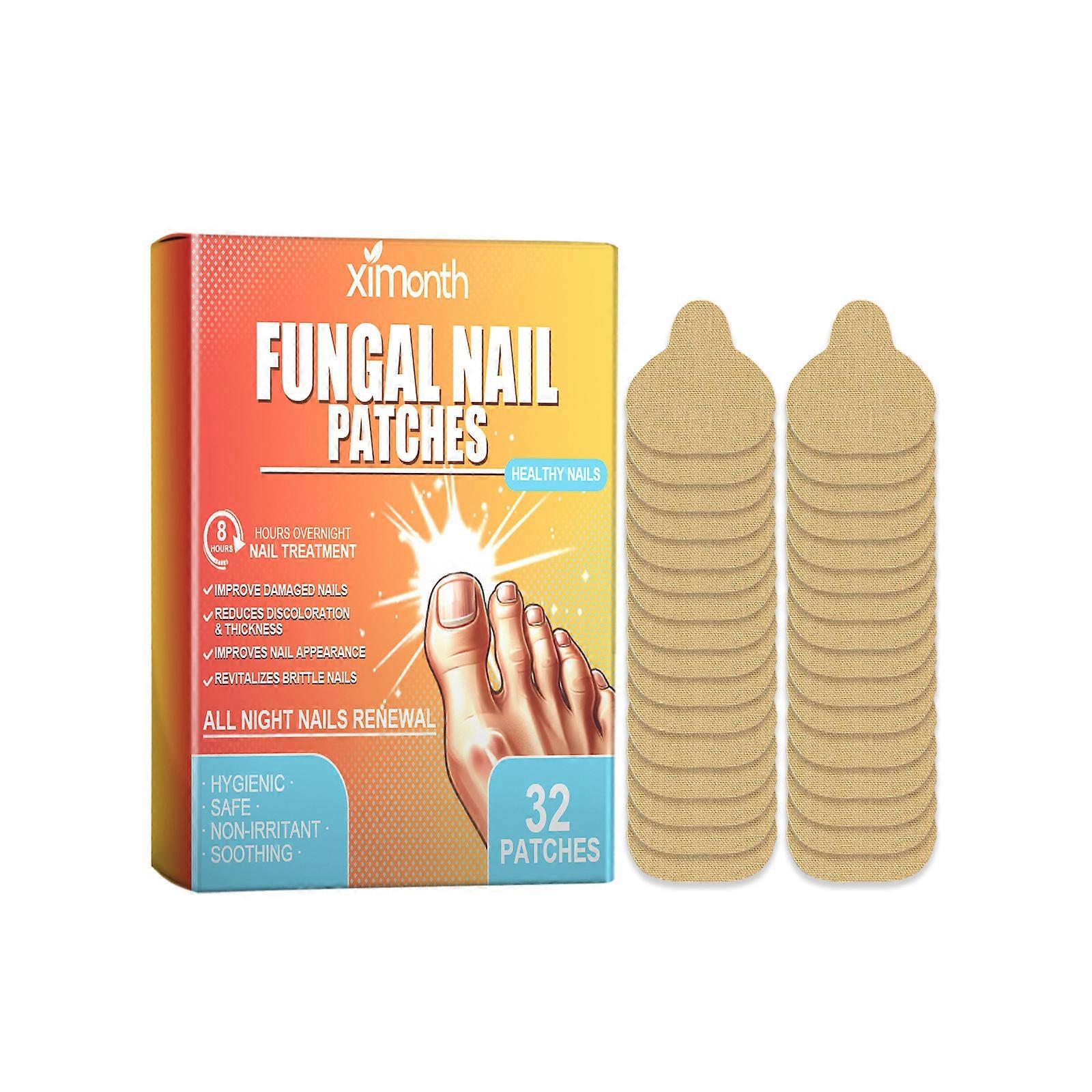 Toe repair patch repairs thickened gray nails, decayed nails, embedded nails, soft nails, shiny nails, toe care