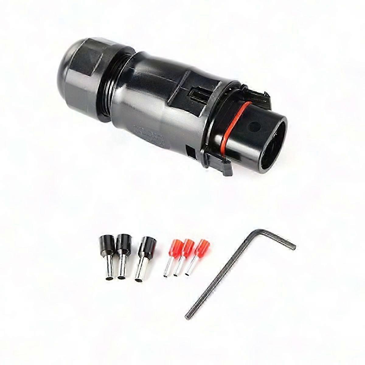 Waterproof IP68 Solar PV Connector Plug 4000V 40A for Solar Panel System Parallel Protection Kit