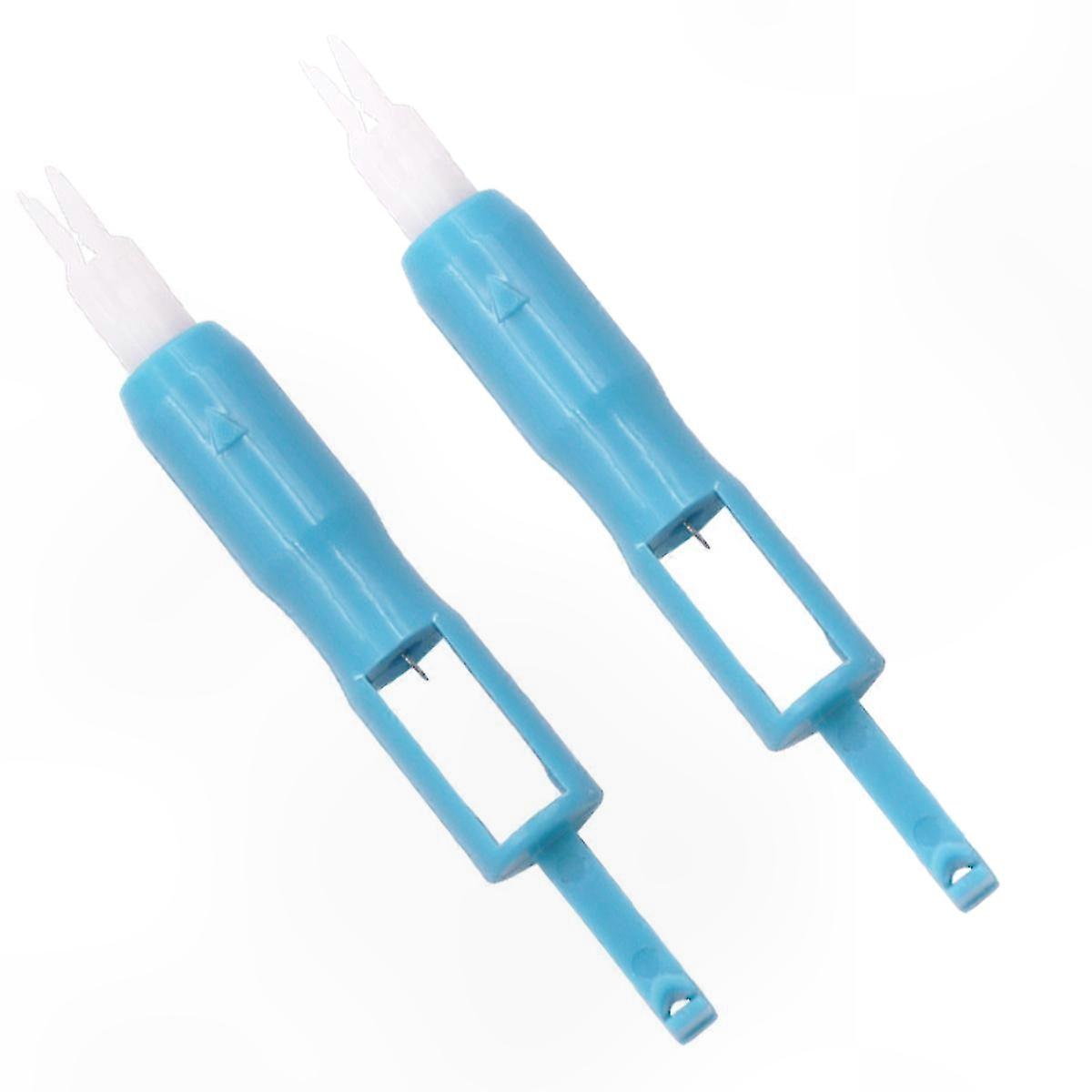 2 Pack Needle Threaders for Sewing Machines Easy Use Tool