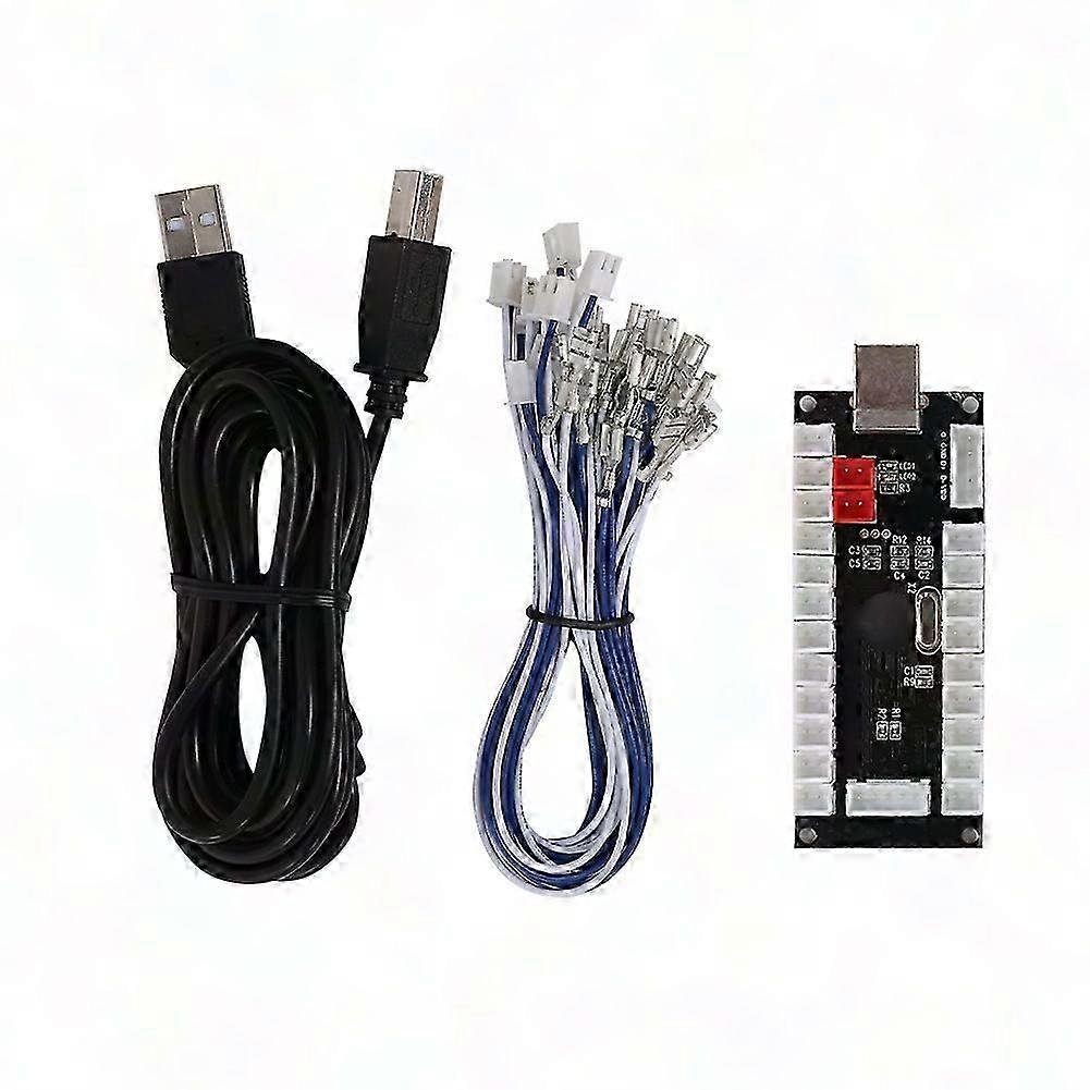 Raspberry Pi USB Arcade Game Encoder Controller for PC Gaming - Blackcy-822c