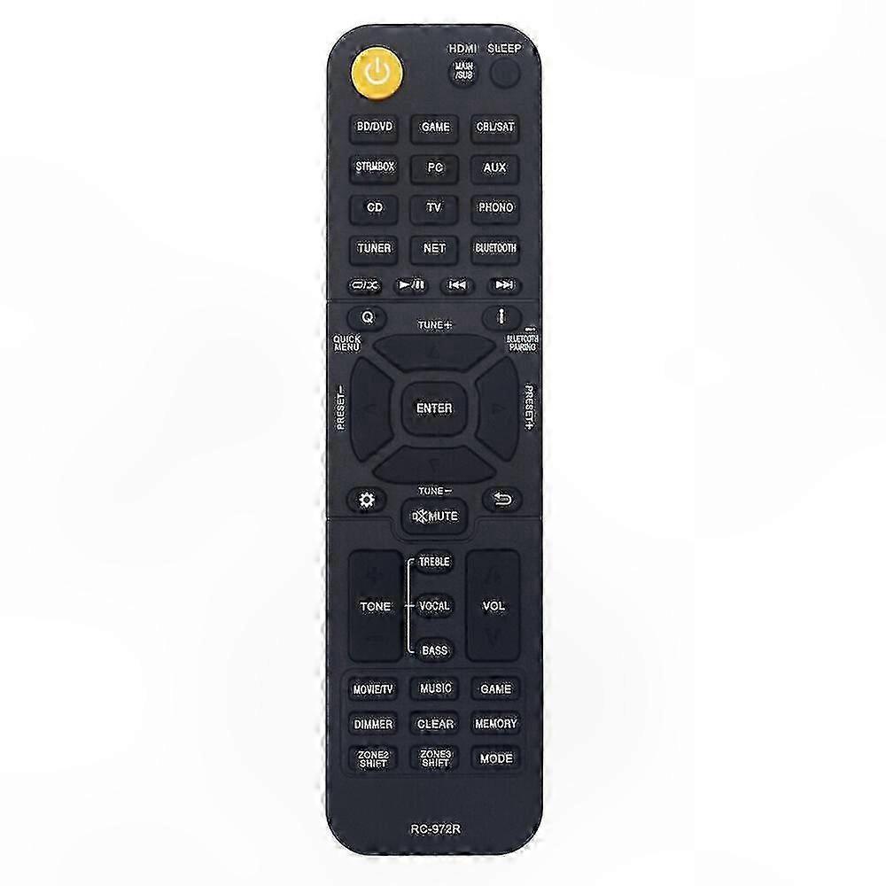Remote Control for AV Receivers Compatible with TX-NR595 TX-RZ840 TX-NR797 Models Replacement RC-972R
