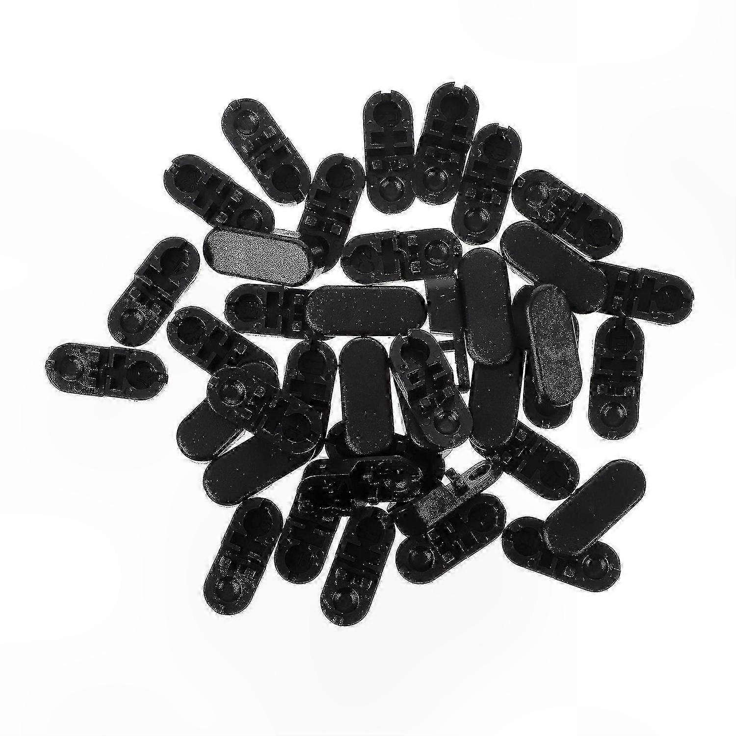 20-Pack Plastic Clips for Vertical Roller Blinds with Beaded Chain Connection System