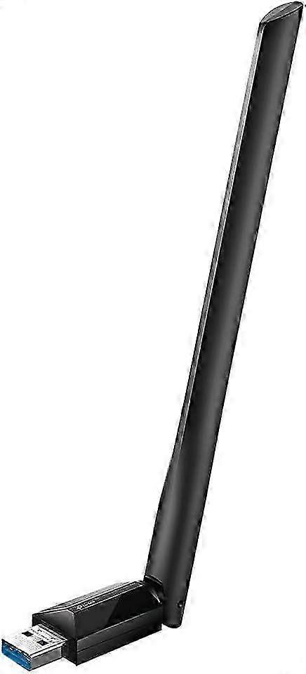 Archer T3U Plus AC1300 dual band 5GHz/2.4GHz Wi Fi adapter, USB 3.0 Adjustable external Wi Fi antenna, powerful signal, Turbo 256QAM Compatible with W