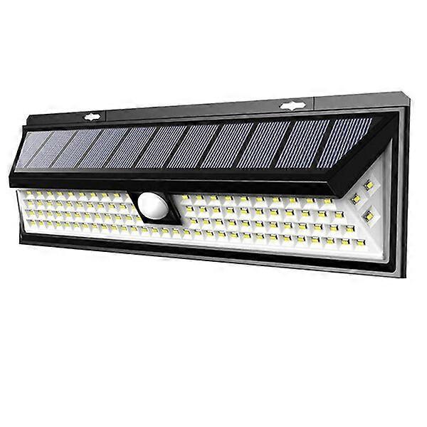 Outdoor wall lamp, 1 piece, solar-powered with multi-level modes