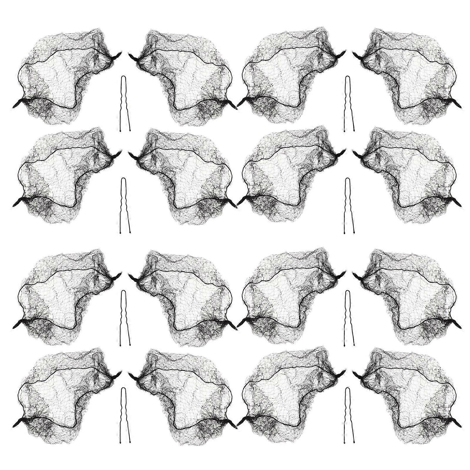 Mesh Hair Net Secure Fit Elegant Charm Dancers 1Set