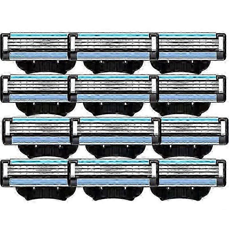 24PCS Navullingen, Handmatige Mach 3 Navullingen voor Mach 3 Heren Blade Navullingen.