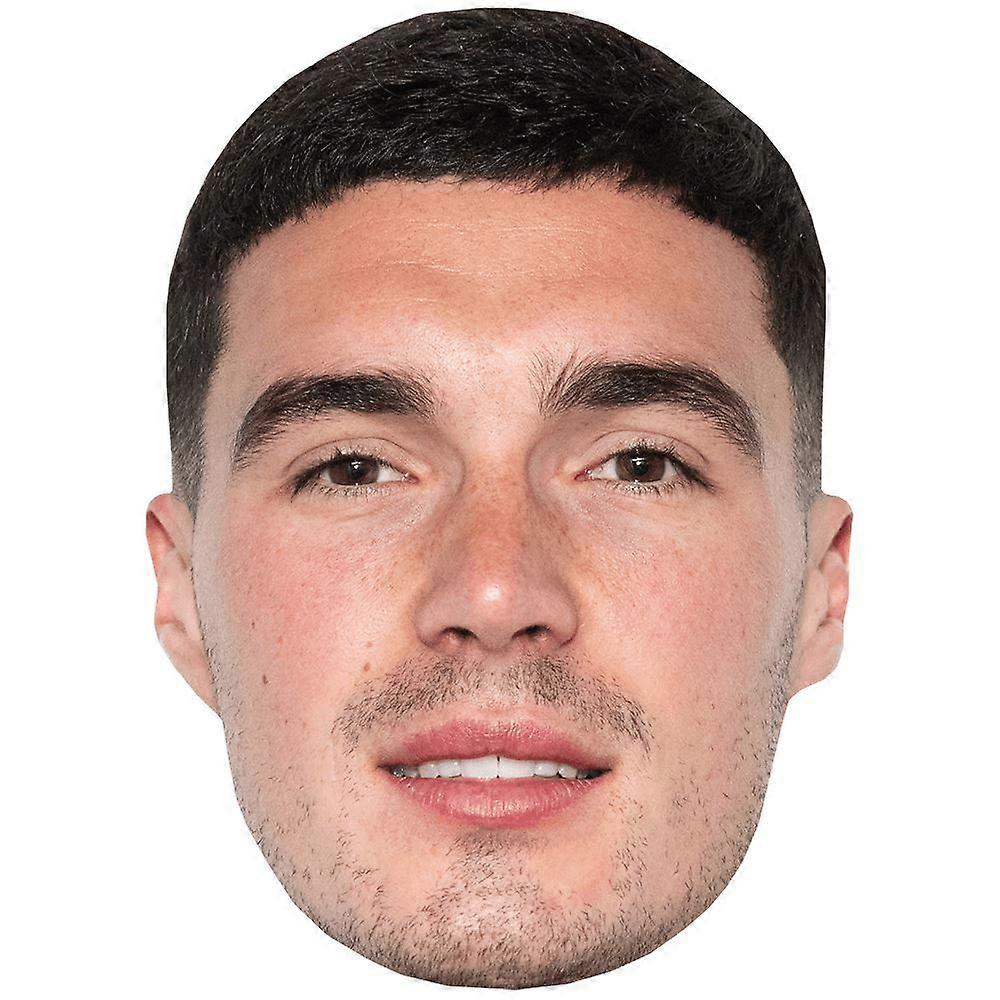 Lloyd Jones (Stubble) Celebrity Mask, Flat Card Face