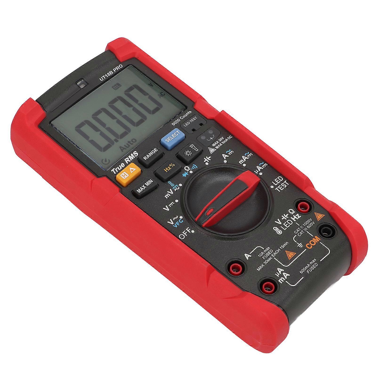 UT18B PRO Digital Multimeter Large Screen High Accuracy Tester