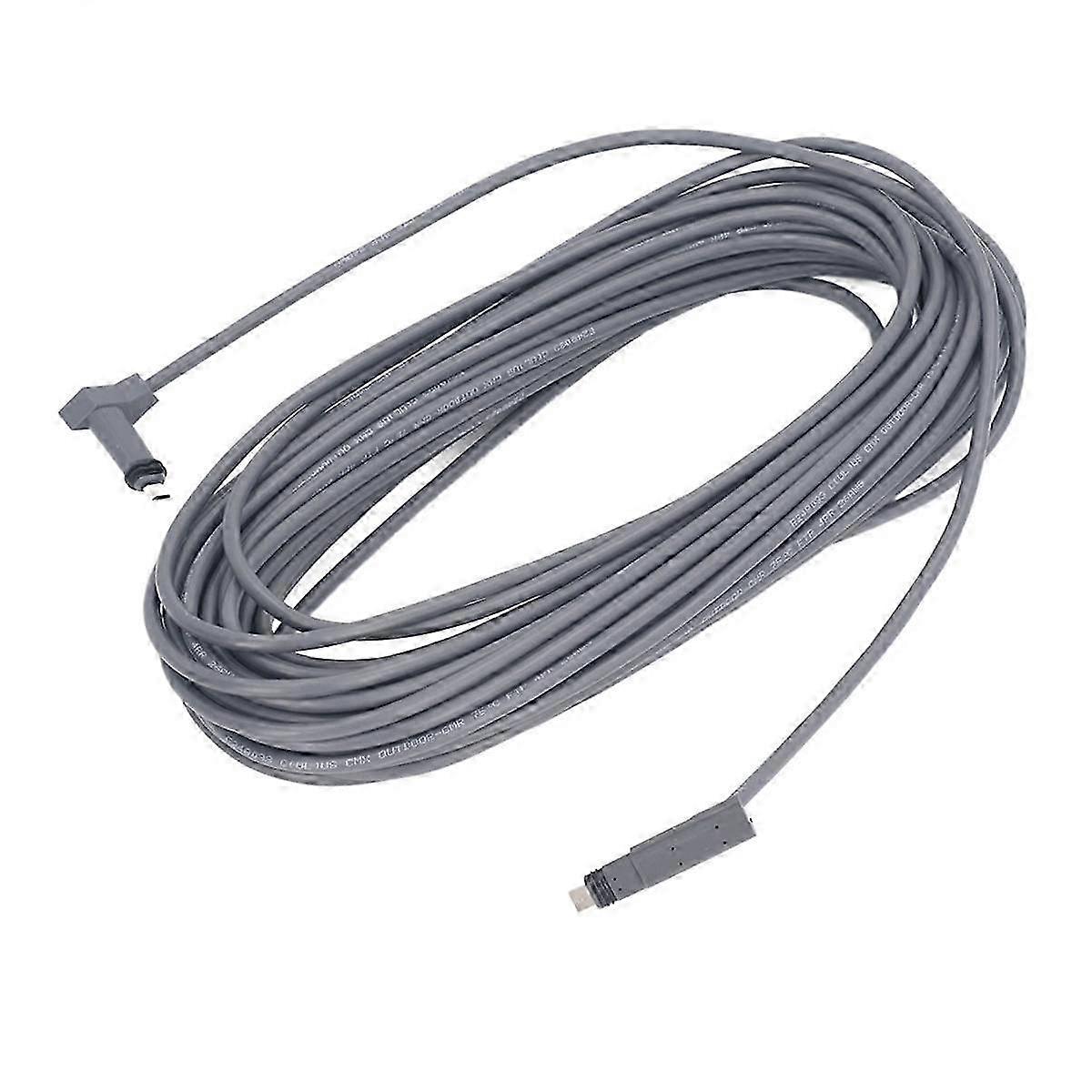Rectangular Replacement Cable for Stable Uninterrupted Connection of Grey Cord up to 75ft Length