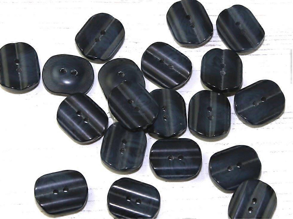 Dill Oval Plastic Buttons (Value Pack)
