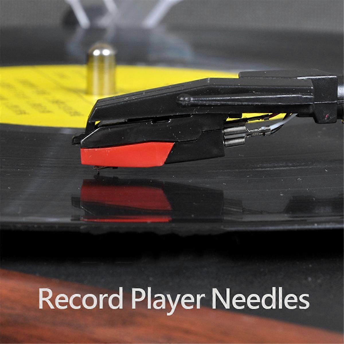 4PCS Gramophone Record Stylus Removable Stylus with LP Vinyl Needle Accessories for Phonograph Turnt