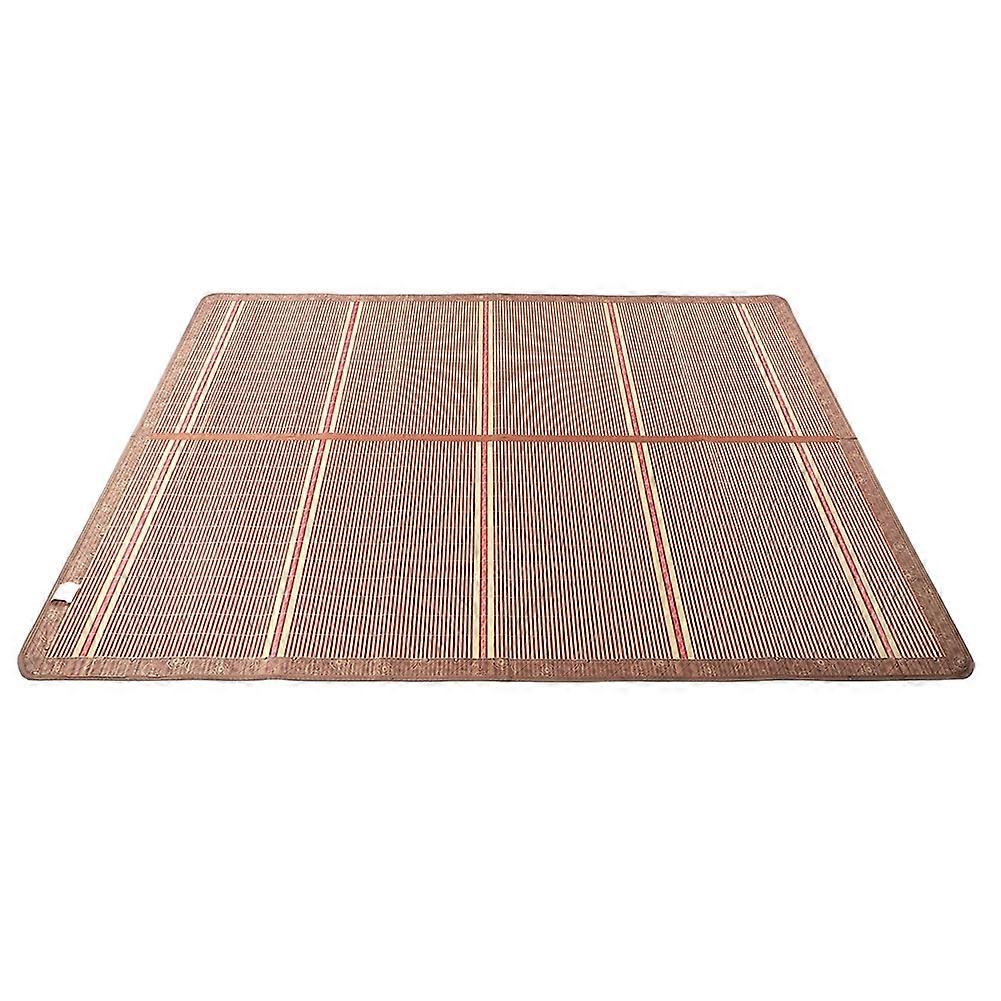 Bamboo Double-Sided Foldable Cool Mat 180x195cm Summer Pad