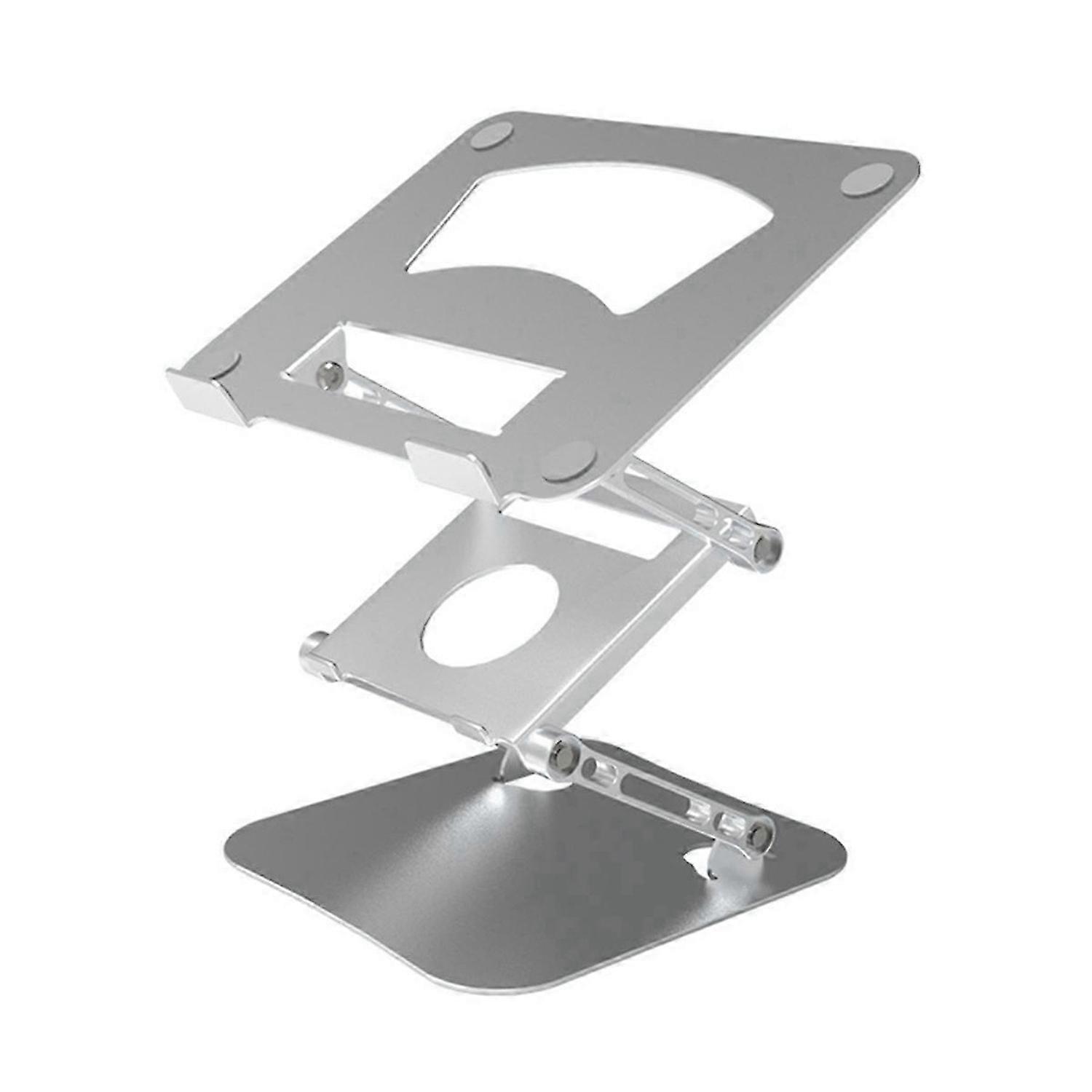 Double-Layer Laptop Stand for IPad Macbook Huawei Computer Silver