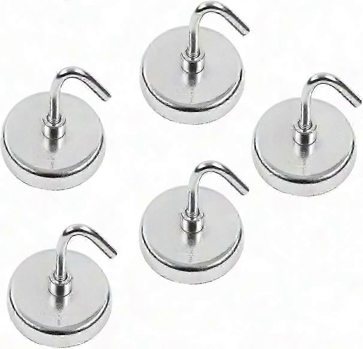 Powerful Magnetic Hooks - Durable Storage Solution for Kitchen, Office, Bathroom & Garage Organization Edition 0915