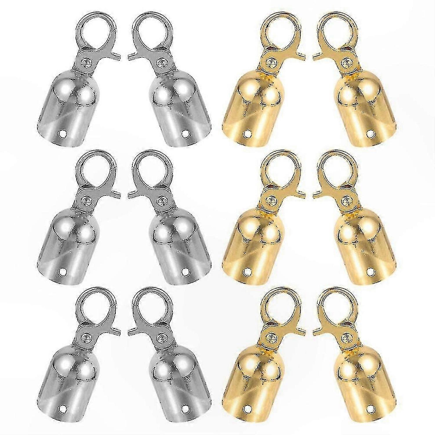 12 Pack Rope End Hooks for Guardrails and Stanchions Fastening Solutions